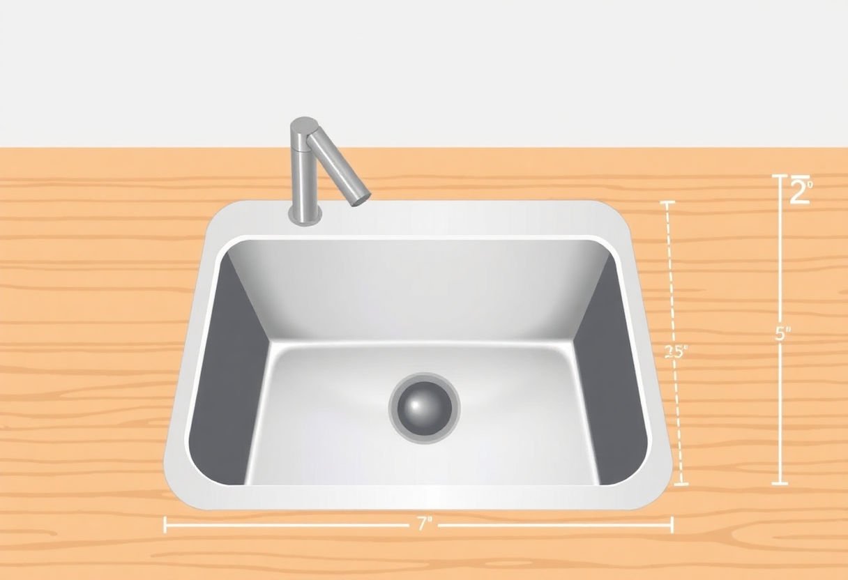 Dimensioni del lavabo da appoggio