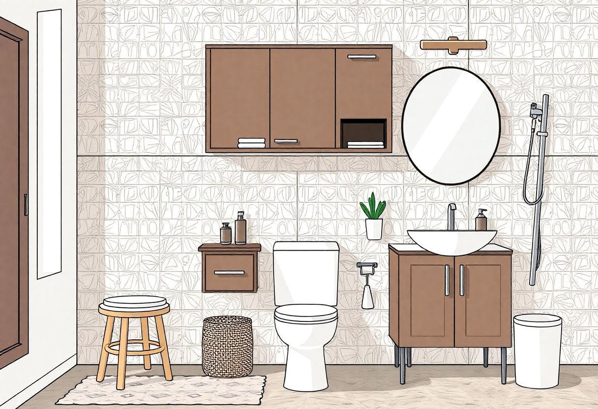 Materiali per mobili bagno