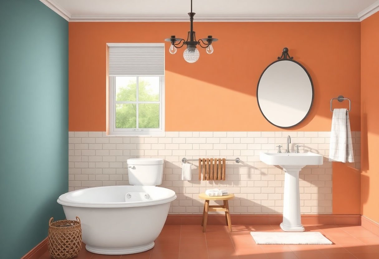 Colori e finiture bagno