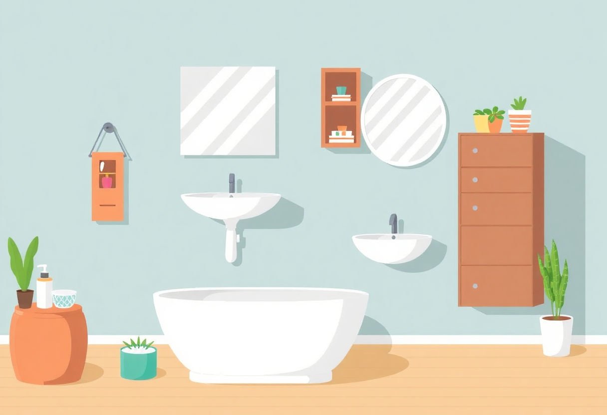 Accessori per mobili bagno