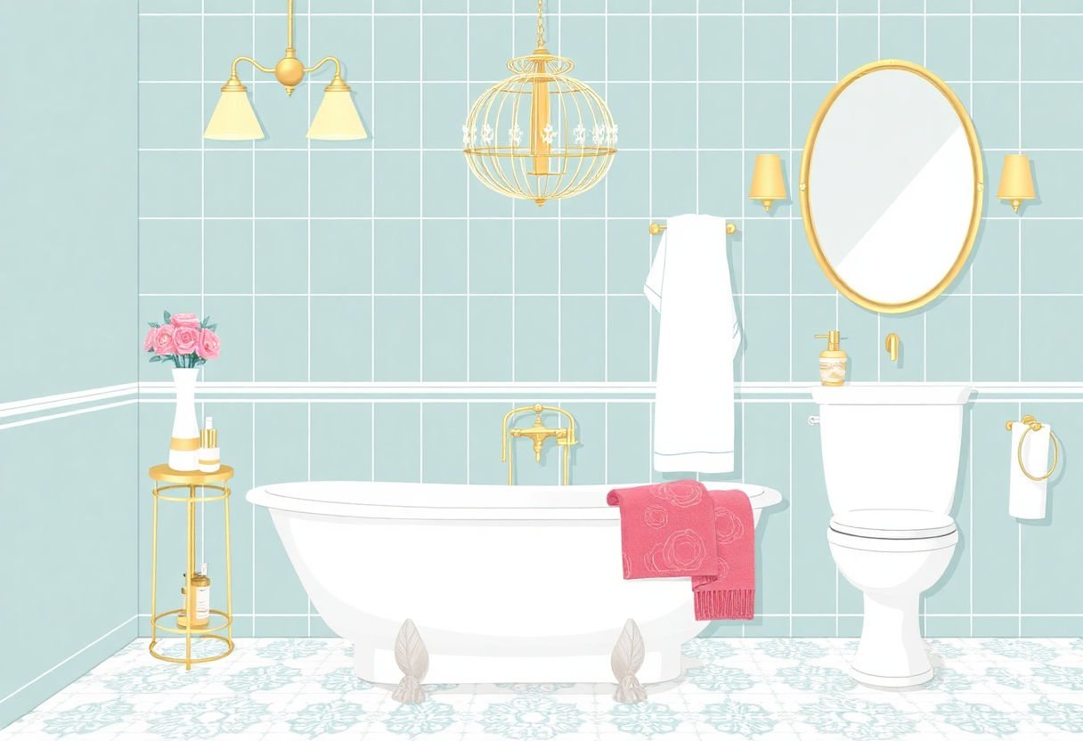 Accessori bagno eleganti