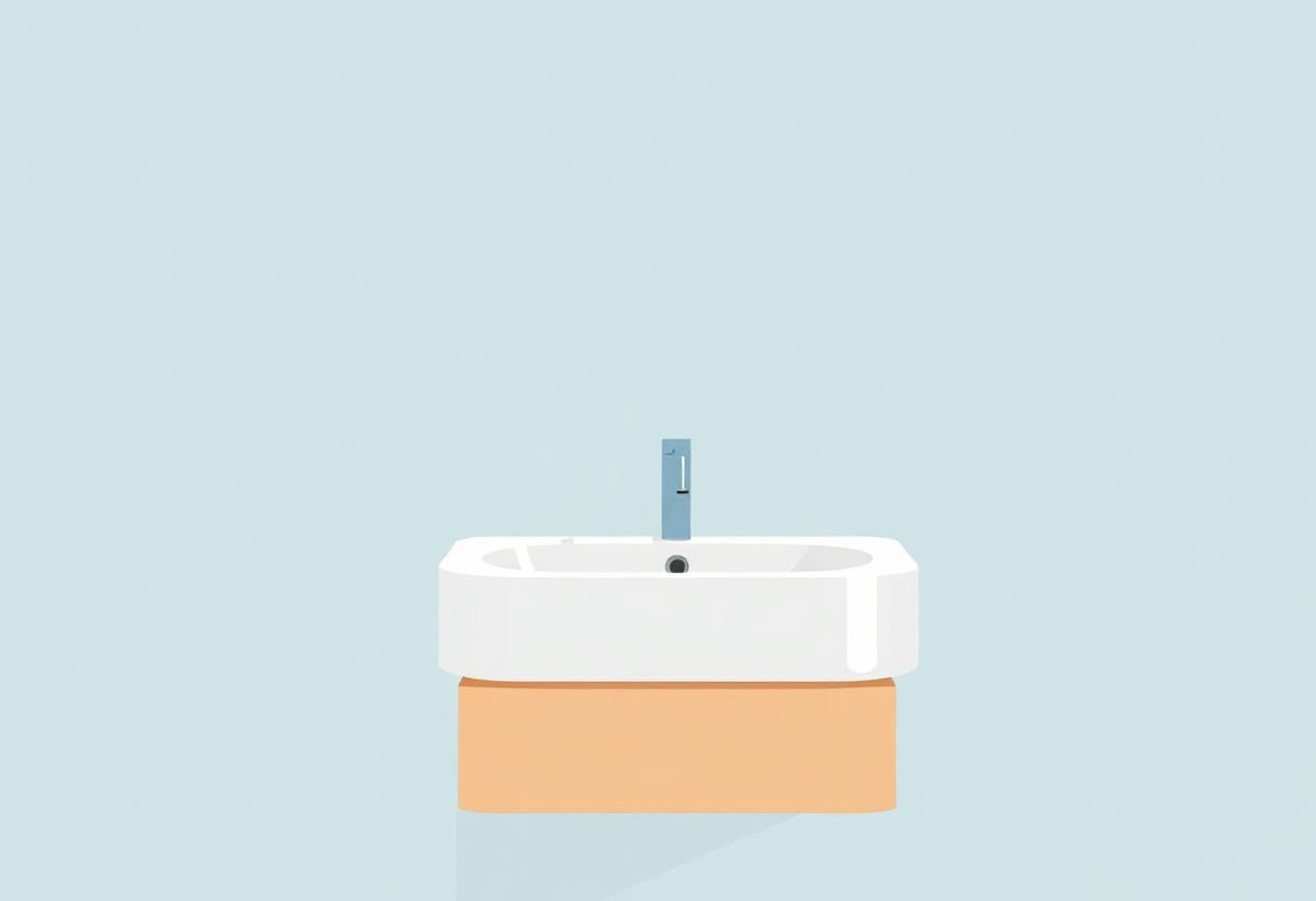 Lavabo moderno e compatto