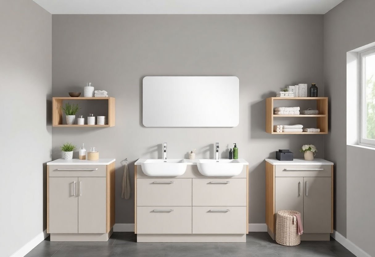 Arredo bagno moderno e funzionale da Leroy Merlin